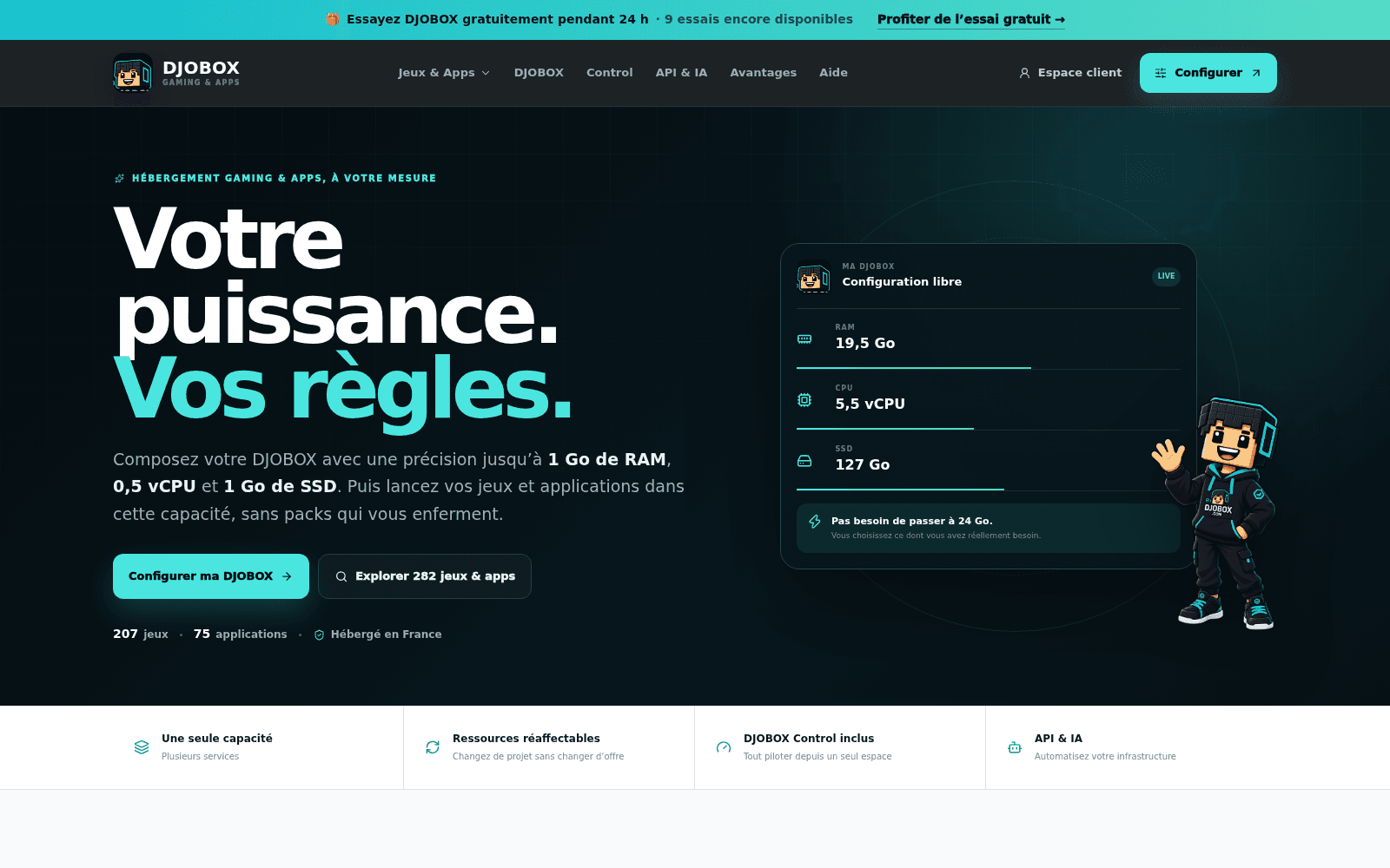 DJOBOX — vue 1