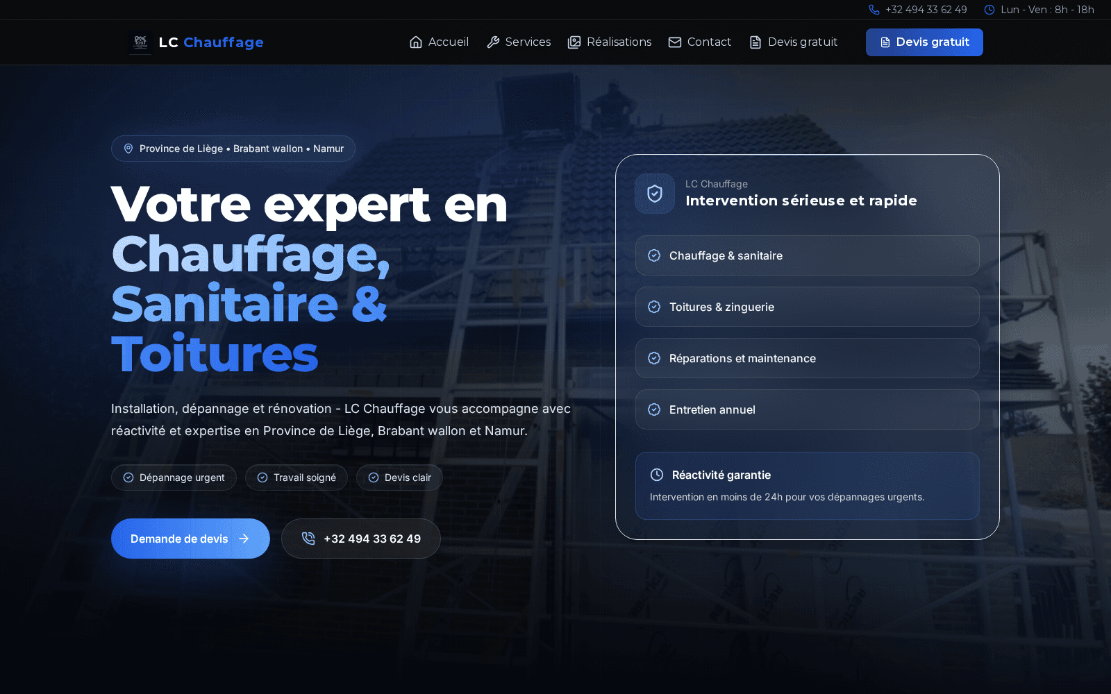 LC Chauffage — vue 1