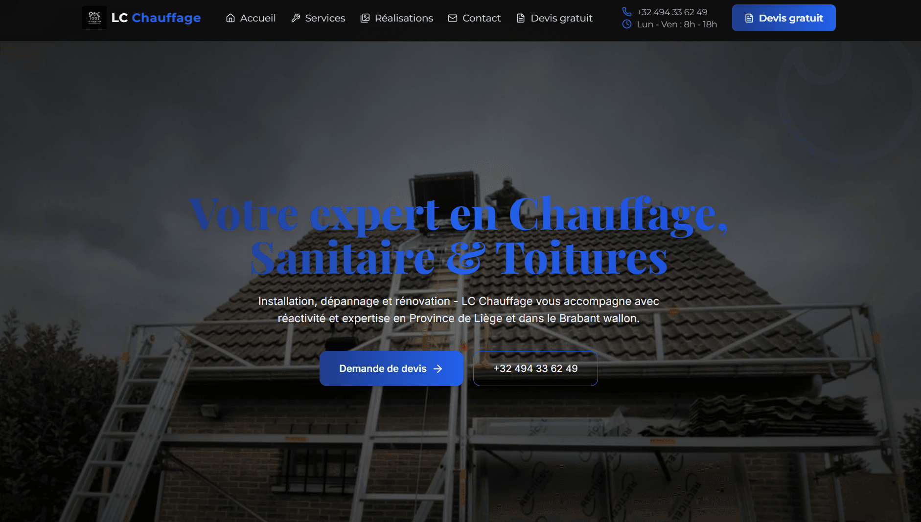 LC Chauffage – aperçu